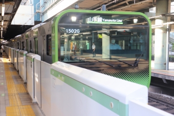恵比寿駅から品川駅の乗車記録(乗りつぶし)写真