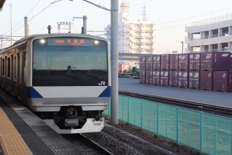 土浦駅から上野駅の乗車記録(乗りつぶし)写真