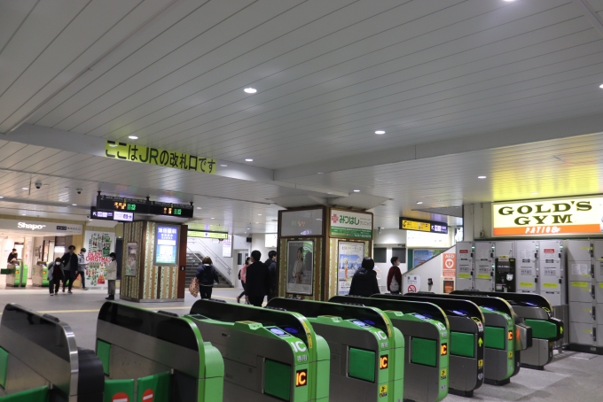 鉄道乗車記録の写真:駅舎・駅施設、様子(39)        「改札口」
