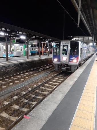 徳島駅から高松駅の乗車記録(乗りつぶし)写真