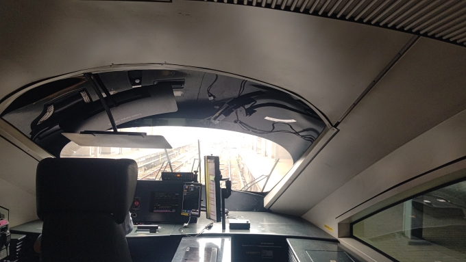 鉄道乗車記録の写真:車内設備、様子(2)     