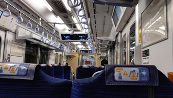 豊洲駅から所沢駅の乗車記録(乗りつぶし)写真