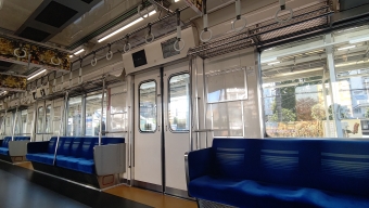小手指駅から中目黒駅の乗車記録(乗りつぶし)写真