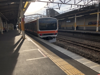 南浦和駅から新秋津駅の乗車記録(乗りつぶし)写真