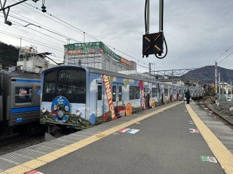 大月駅から下吉田駅の乗車記録(乗りつぶし)写真