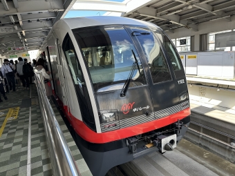小禄駅から旭橋駅の乗車記録(乗りつぶし)写真