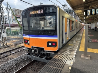 森林公園駅から坂戸駅の乗車記録(乗りつぶし)写真
