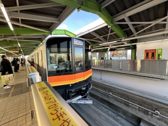 桜街道駅から玉川上水駅の乗車記録(乗りつぶし)写真