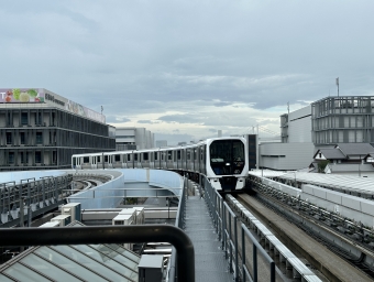 市場前駅から豊洲駅の乗車記録(乗りつぶし)写真