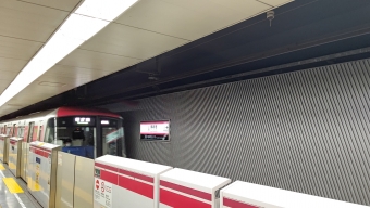 東新宿駅から飯田橋駅の乗車記録(乗りつぶし)写真