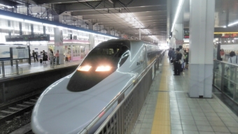 博多駅から新岩国駅の乗車記録(乗りつぶし)写真