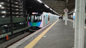 所沢駅から小手指駅の乗車記録(乗りつぶし)写真