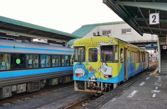 鉄道乗車記録の写真:乗車した列車(外観)(6)        「中村からは接続の特急あしずり号に乗り換えます｡」