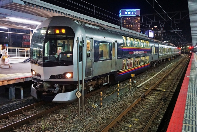 鉄道乗車記録の写真:乗車した列車(外観)(2)        「旅の終わり岡山に到着。
本当はここから更に山陽本線で三原方面に向かうのですが当時の記録がないため岡山で終わりとします。
ここから先が一番長く疲れる区間です。」
