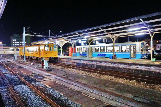 鉄道乗車記録の写真:列車・車両の様子(未乗車)(9)        「本日の宿泊地、宇和島に到着。
(写真は別の日に撮影したものです)」