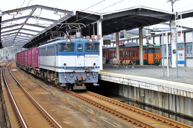 鉄道乗車記録の写真:列車・車両の様子(未乗車)(6)        「これは2012年に撮影した本州側の児島駅の様子。」
