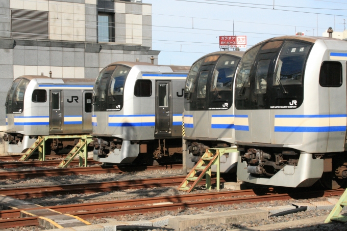 鉄道乗車記録の写真:列車・車両の様子(未乗車)(7)        「錦糸町駅の目玉ですね！」