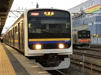 新習志野駅から王子駅:鉄道乗車記録の写真