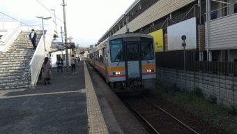 法界院駅から岡山駅の乗車記録(乗りつぶし)写真