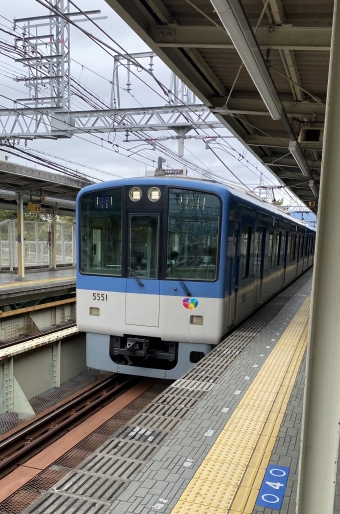 武庫川駅から尼崎駅の乗車記録(乗りつぶし)写真