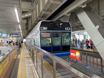 千葉駅から千葉みなと駅の乗車記録(乗りつぶし)写真