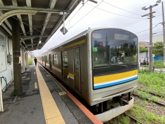 大川駅から浅野駅の乗車記録(乗りつぶし)写真