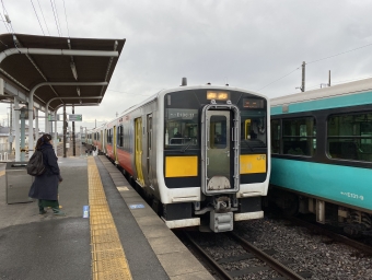 上菅谷駅から郡山駅の乗車記録(乗りつぶし)写真