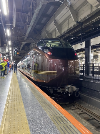 上野駅から山形駅の乗車記録(乗りつぶし)写真
