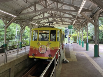 清滝駅から高尾山駅の乗車記録(乗りつぶし)写真