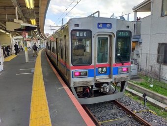京成金町駅から柴又駅の乗車記録(乗りつぶし)写真