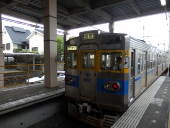 藤崎宮前駅から北熊本駅の乗車記録(乗りつぶし)写真
