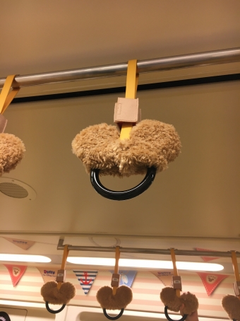 ベイサイド・ステーション駅から東京ディズニーシー・ステーション駅の乗車記録(乗りつぶし)写真