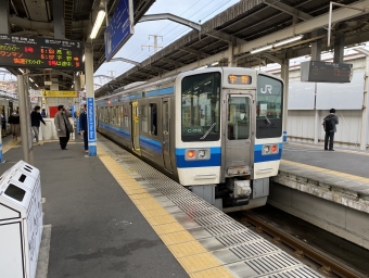 茶屋町駅から宇野駅の乗車記録(乗りつぶし)写真