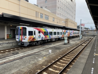 宇和島駅から松山駅の乗車記録(乗りつぶし)写真