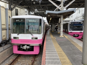 京成津田沼駅から松戸駅の乗車記録(乗りつぶし)写真