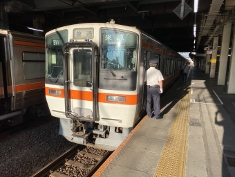 大垣駅から関ケ原駅の乗車記録(乗りつぶし)写真
