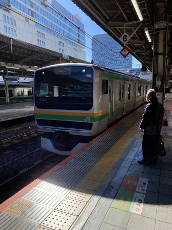 池袋駅から赤羽駅の乗車記録(乗りつぶし)写真