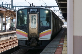 小出駅から長岡駅:鉄道乗車記録の写真