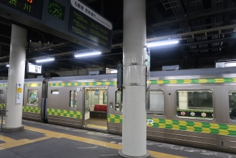 新前橋駅から高崎駅の乗車記録(乗りつぶし)写真