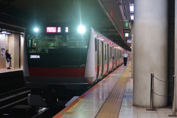 鉄道乗車記録の写真:乗車した列車(外観)(4)        「F51+551編成」