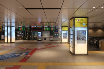 東京駅から千葉駅の乗車記録(乗りつぶし)写真