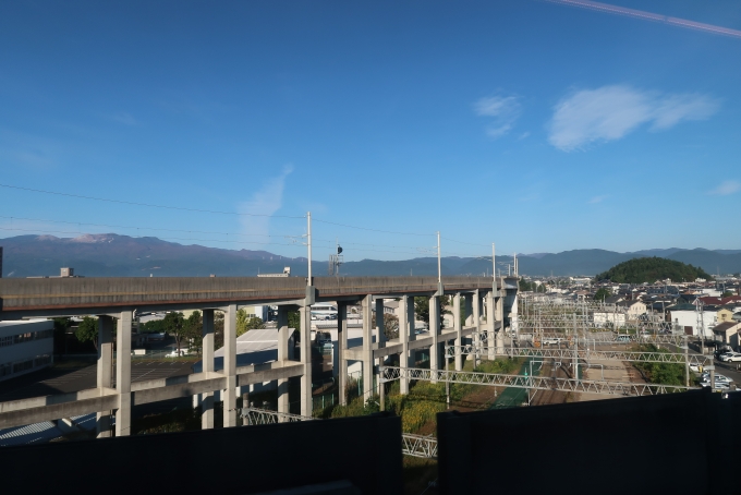 鉄道乗車記録の写真:車窓・風景(6)        「山形新幹線アプローチ線」