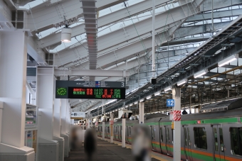武蔵小杉駅から海老名駅の乗車記録(乗りつぶし)写真