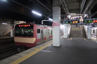 内原駅から水戸駅の乗車記録(乗りつぶし)写真