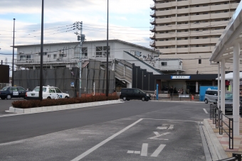 鶴瀬駅から志木駅の乗車記録(乗りつぶし)写真