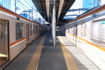 石神井公園駅からひばりヶ丘駅の乗車記録(乗りつぶし)写真