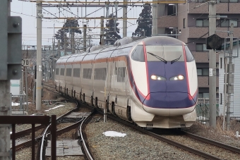 天童駅から村山駅の乗車記録(乗りつぶし)写真