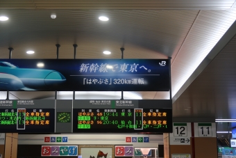 新青森駅から盛岡駅:鉄道乗車記録の写真