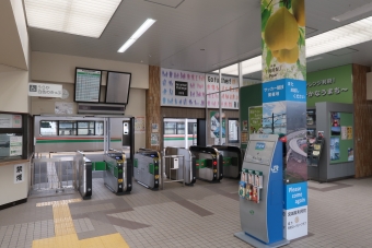 利府駅から岩切駅の乗車記録(乗りつぶし)写真