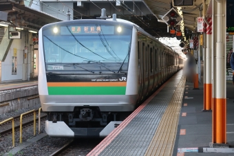 小田原駅から新前橋駅の乗車記録(乗りつぶし)写真